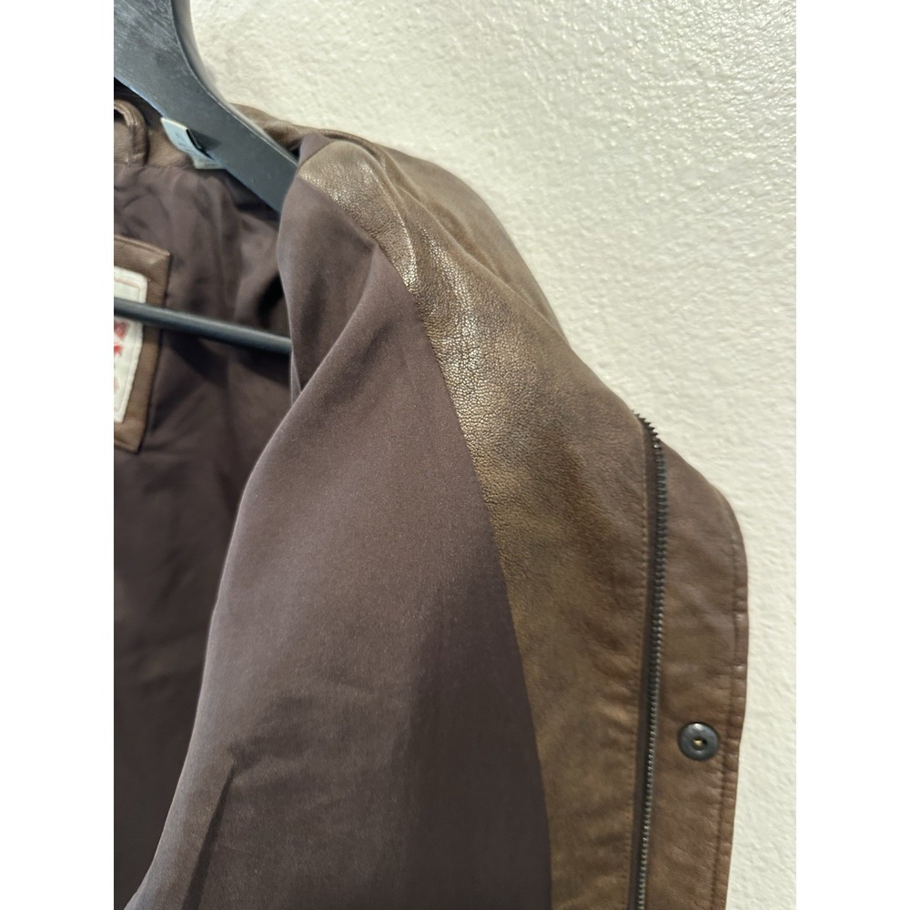 Levi Strauss & CO. Faux Brown Jacket Men's Size XL - Picture 12 of 15